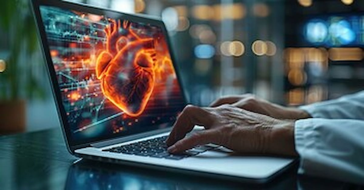 The AI-powered EchoGo Heart Failure, which can reportedly detect HFpEF based off the assessment of one echocardiographic video, will have a new Category III CPT code in 2025. (Image courtesy of Ultromics.)